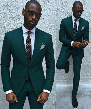 Red Shawl Lapel Slim Fit Groom Tuxedos